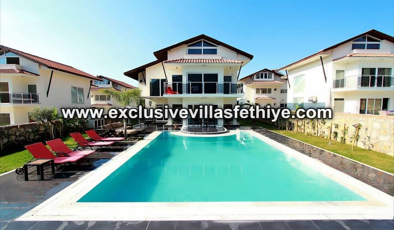 Luxury Villa with 4 bedrooms, 4 bathrooms and private pool in Hisaronu, Turkey