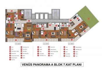 Topraktan Daire | Venüs Panorama Projesi | ÇUKUROVA | ADANA | 122 Satılık Daire