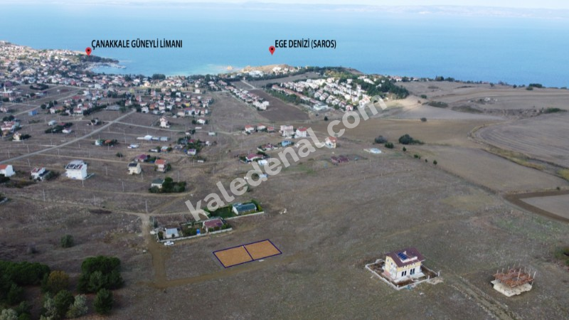 Çanakkale Gelibolu'da Müstakil Tapulu 2.5 Kat Villa İmarlı Satılık Arsa