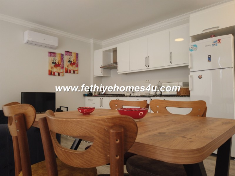 Aparment with 1 bedroom, s 4 and share pool in Hisaronu centre, Oludeniz,Turkey