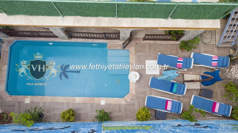 Villa with 4 bedrooms, 3 bathrooms and private pool in Fethiye, Turkey