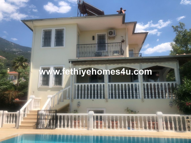 Villa with 5 bedrooms, 4 bathrooms and private pool in Ovacik,Oludeniz,Fethiye,Turkey